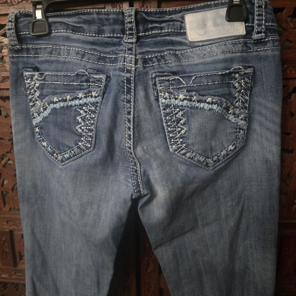 Charme Blue Denim Jeans - Picture 8 of 11